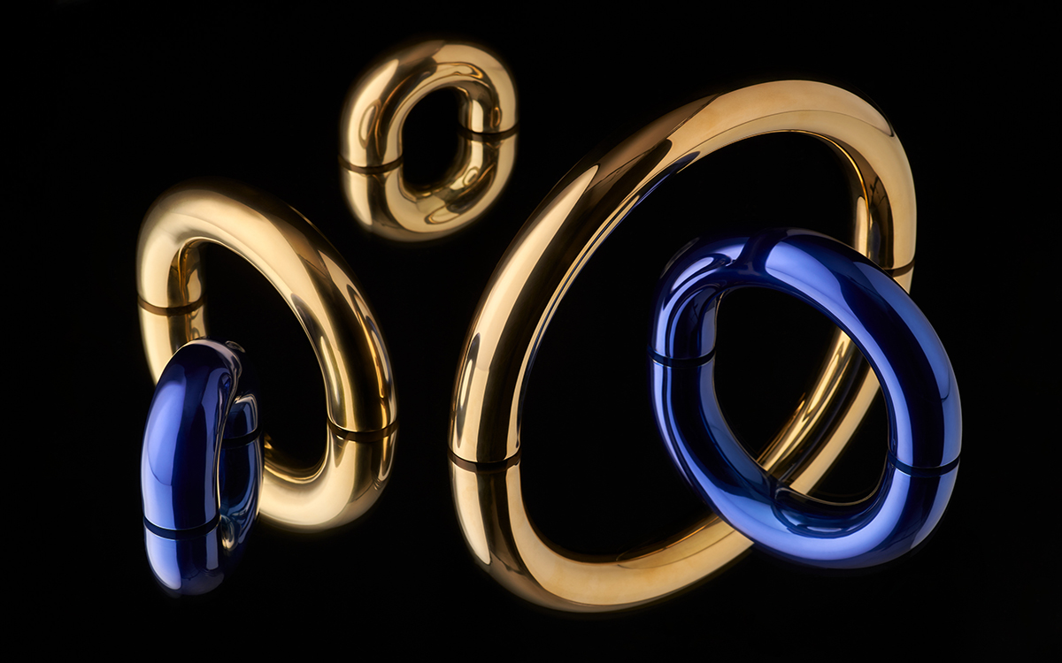 Pulls Brass And Blue